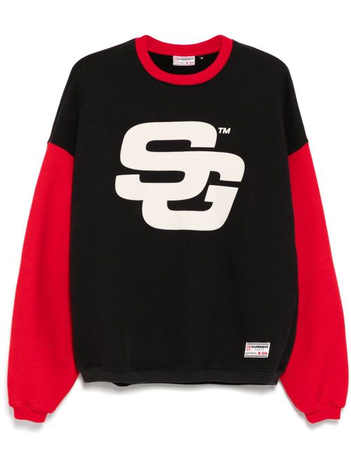 Logo print sweatshirt - Black