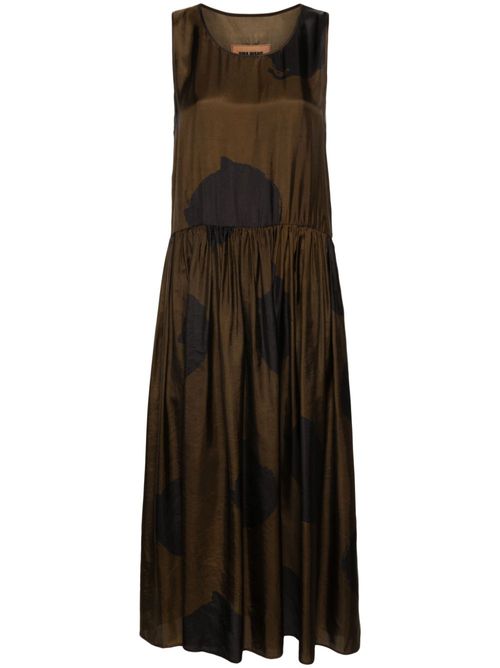 Ardal flared dress - Brown
