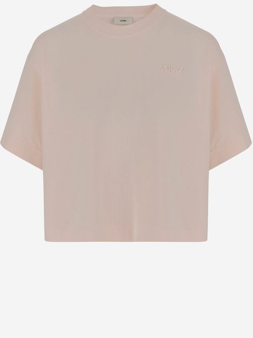 Cotton T-shirt With Logo