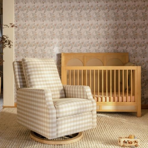 Namesake Crewe Manual Recliner and Swivel Glider, Tan