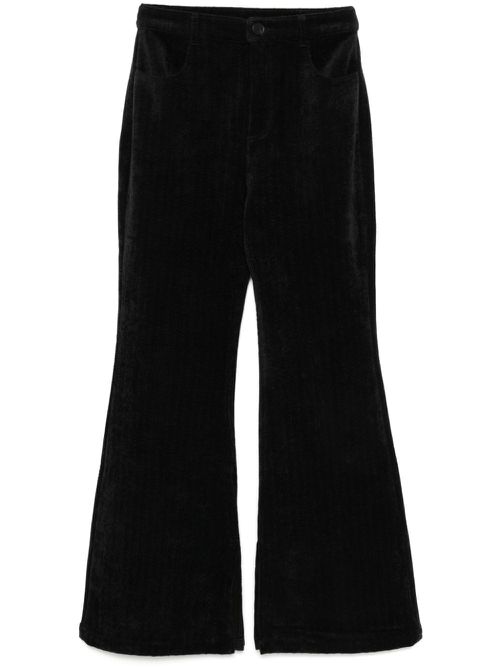 Corduroy trousers - Black