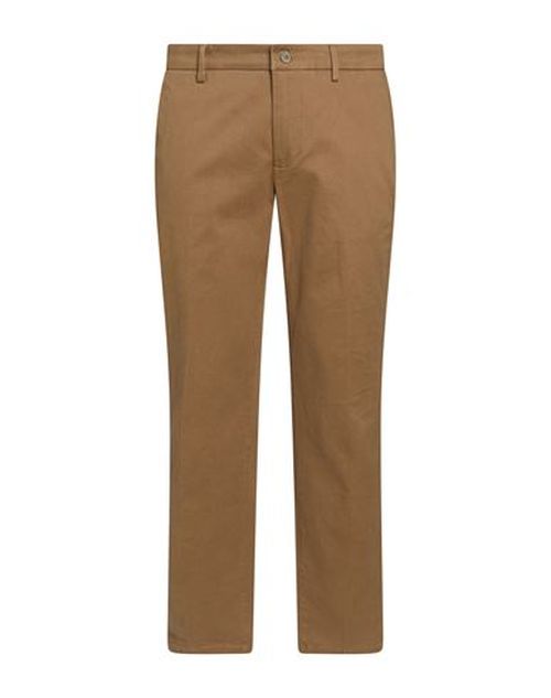 Man Pants Light brown Size 32 Cotton, Elastane