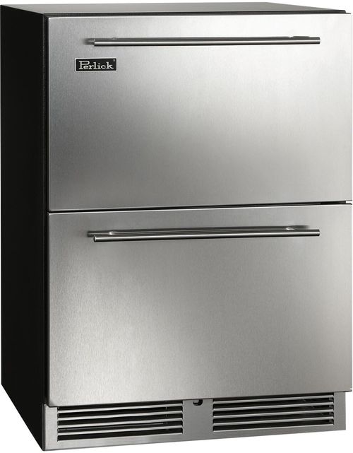 Perlick 24 Inch C-Series 24" Refrigerator Drawers HC24RB45DL