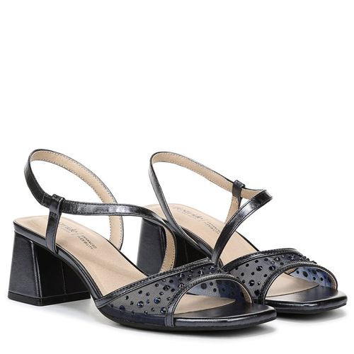 Women's Cheyenne Slingback Sandals (Lux Navy Mesh/Faux Leather)