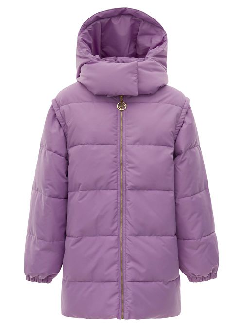 Parka With Detachable Sleeves