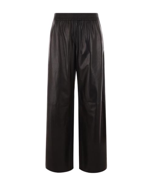 Flared-leg trousers