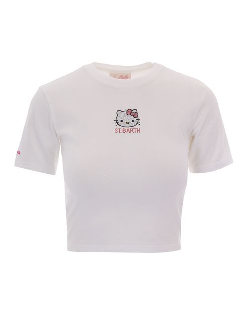 White Graphic Crew Neck T-Shirt
