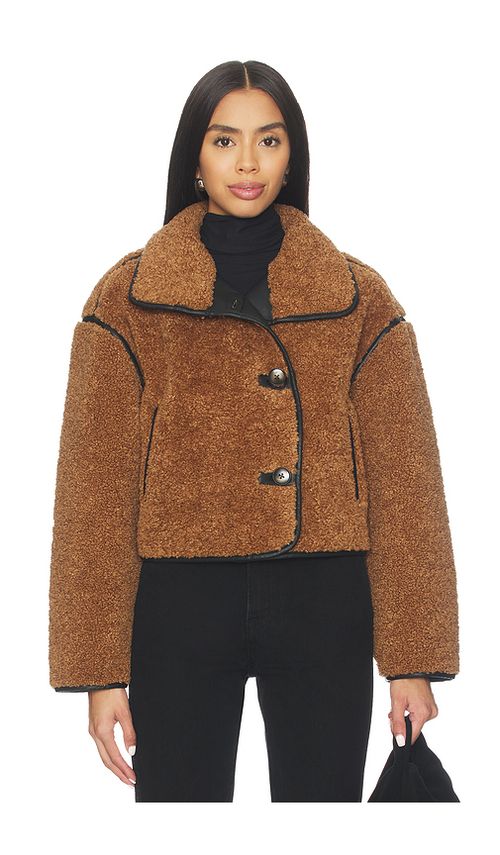 BLANKNYC Teddy Coat in Dirt Road. XS also in L