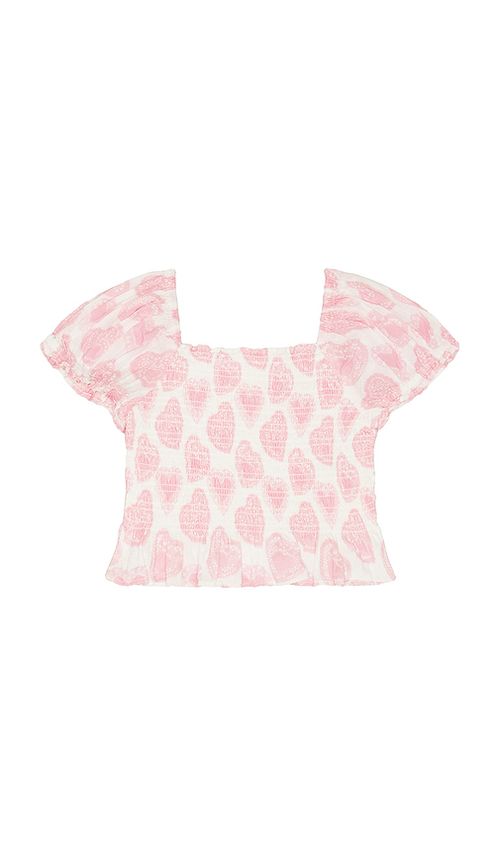 LoveShackFancy OBERTEIL FABIELLE in Pink. Größe 2. Also , 4