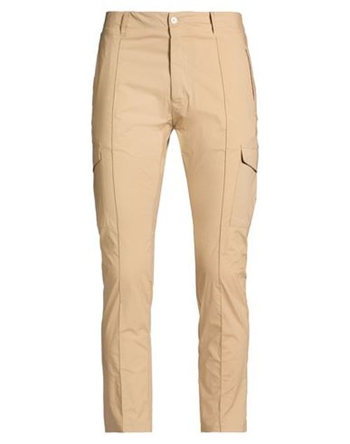 Man Pants Sand Size 28 Cotton, Elastane