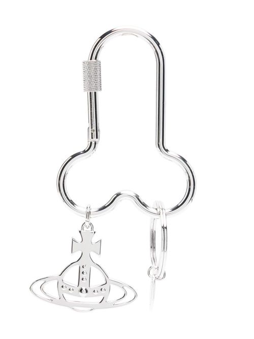 Carabiner keyring - Silver