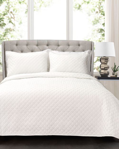 Lush Decor Ava Diamond Oversized Quilt Set