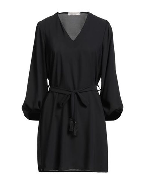 Woman Mini dress Black Size XS Polyester