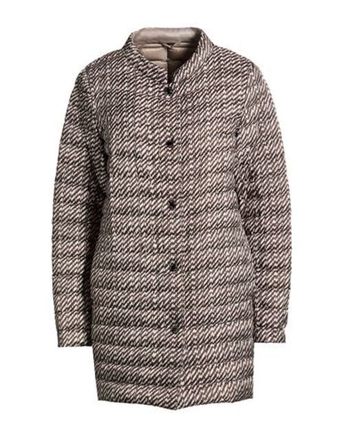 Woman Puffer Dark green Size 6 Polyester
