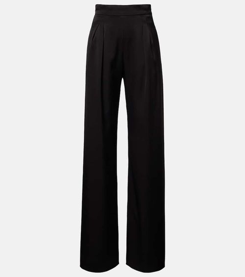 Divo satin wide-leg pants