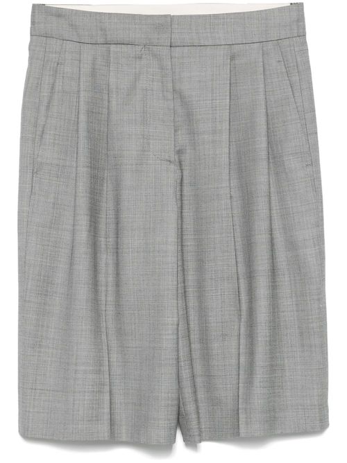 Check-pattern shorts - Grey