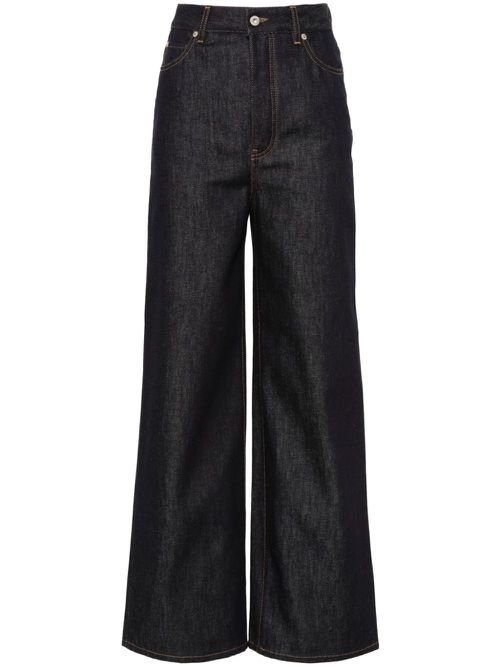 High-waist jeans - Blue