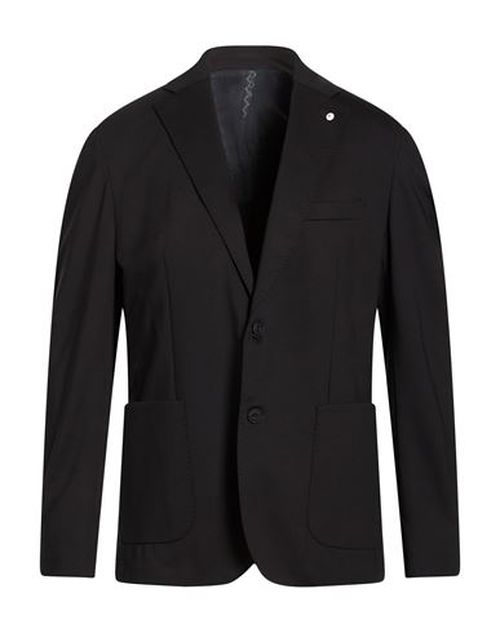 L. b.m. 1911 Man Blazer Black Size 36 Polyamide, Elastane