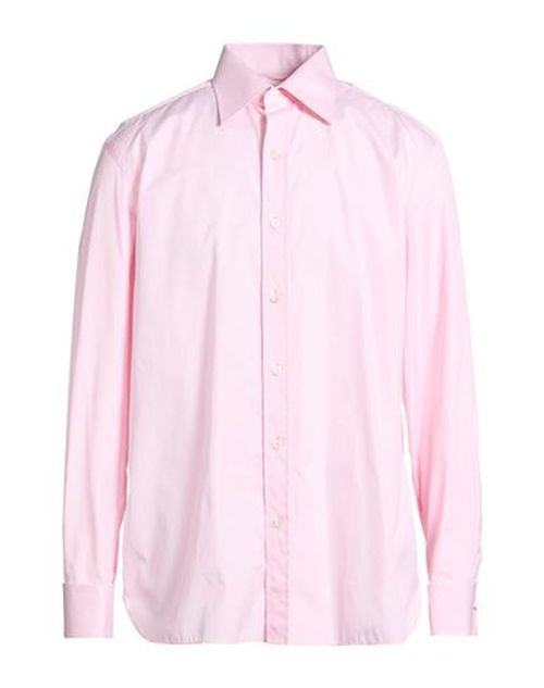 Man Shirt Pink Size 17 Cotton
