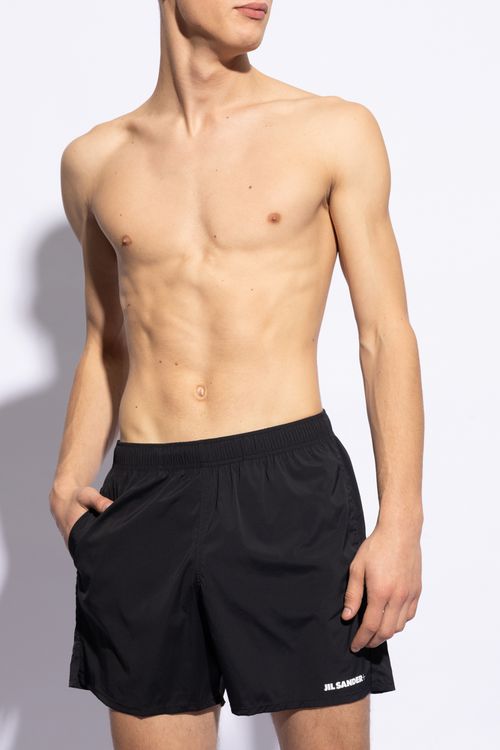 Swim Shorts, Men's, Black