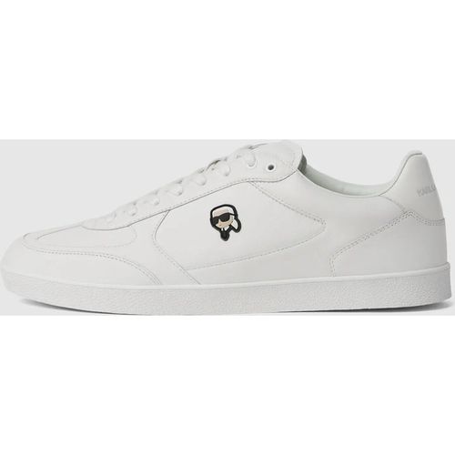 Karl Lagerfeld - Ikon Nft Sneakers Mit Aufnäher, Herren, Weiss, Größe