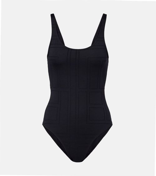 Monogram jersey swimsuit