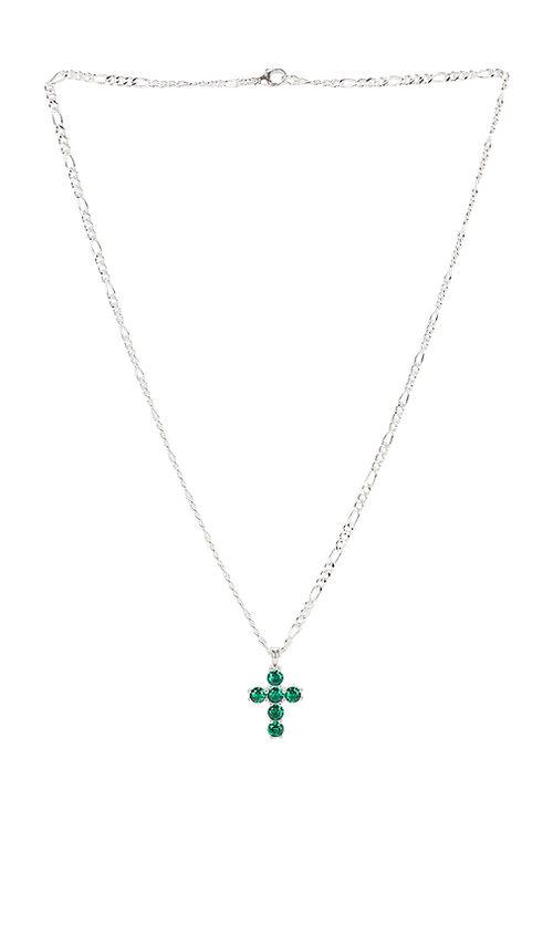 MAPLE Cross Chain in Metallic Silver. . Also in