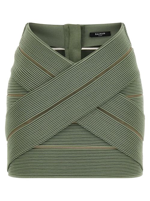 V-shaped Waist Skirt