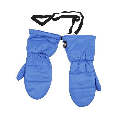 Blue Little Joy puffer gloves