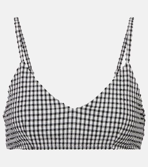 Róhe Gingham bralette