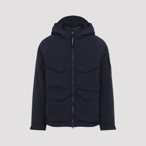 Men's Padded Hooded Lens Shell Jacket