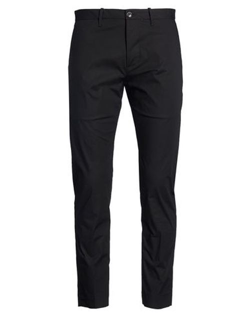 Man Pants Black Size 32 Cotton, Elastane