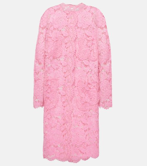 Lace midi dress