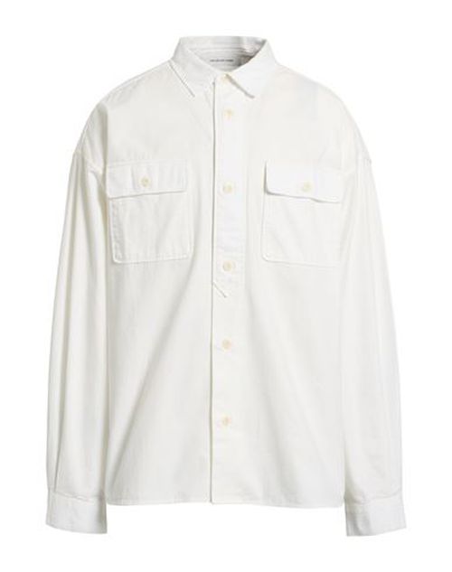 Man Shirt White Size M/L Cotton
