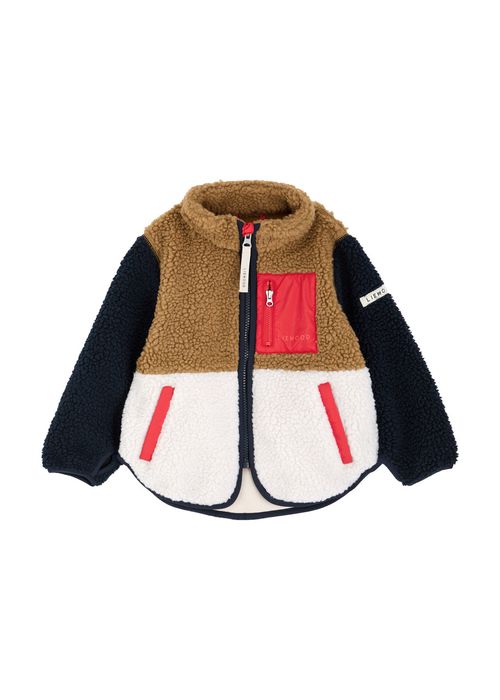Kids Nolan Colour-blocked Fleece Jacket