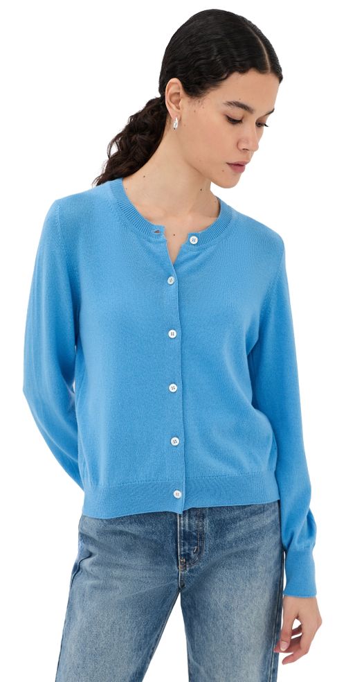 &Enya Cashmere Cardigan Blue