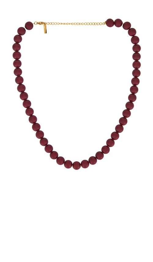 Casa Clara Lou Beaded Necklace in Red