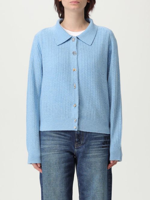Cardigan MARC JACOBS Woman color Gnawed Blue