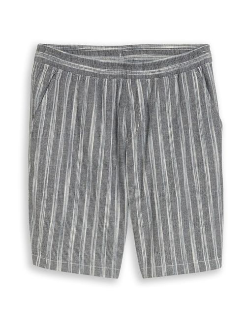 TOM TAILOR DENIM Pantaloni pietra / bianco