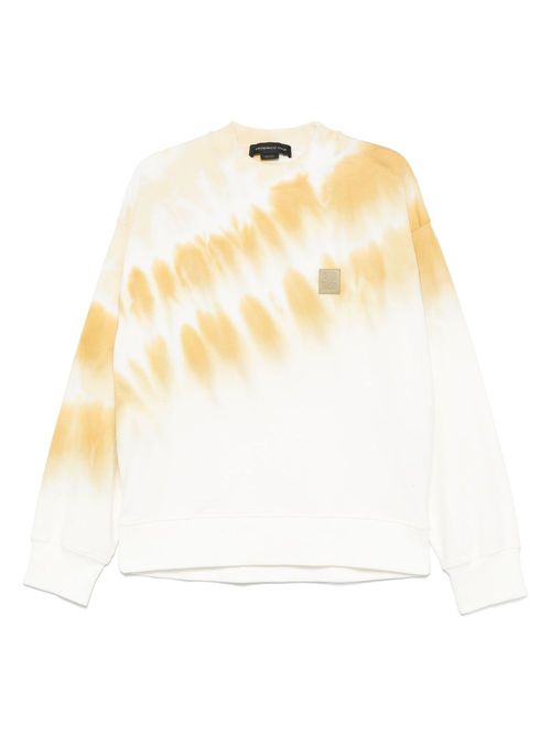 Tie-dye jumper - White