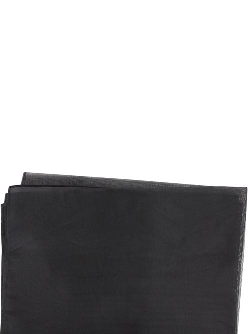 Scarfs Black Silk - Women