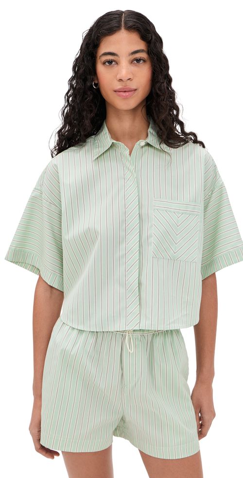 Marin Short Sleeve Stripe Shirt grnst