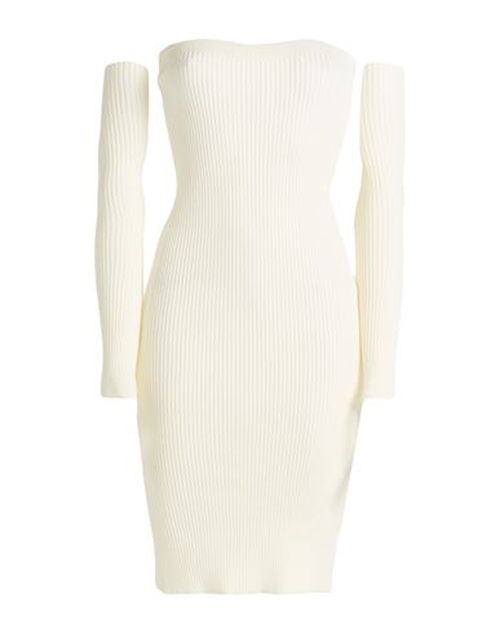 Woman Mini dress Cream Size ONESIZE Viscose, Polyester, Polyamide