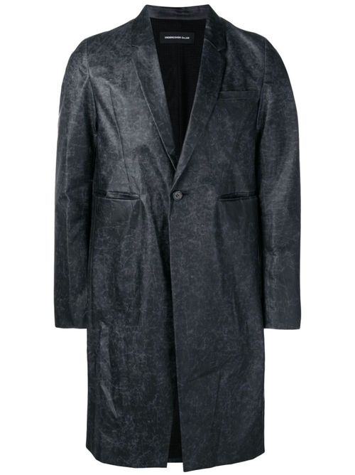 Single-breasted coat - Black