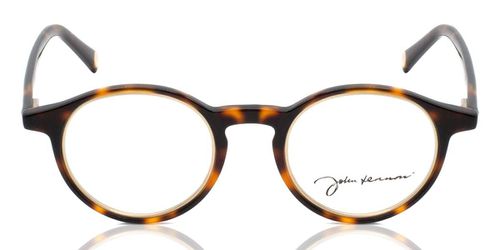 John Lennon JO168 Ze-M Men's Eyeglasses Tortoiseshell Size 45 - Blue Light Block Available