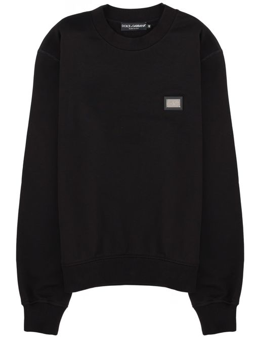 Logo-tag Cotton Sweatshirt
