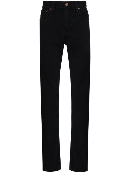 Gritty Jackson straight-leg jeans - Black