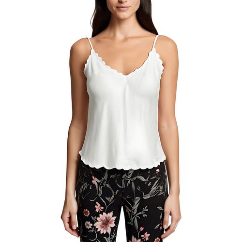 Malia Womens Scalloped Manmade Cami