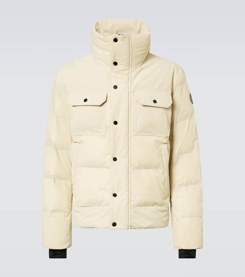 Carlo corduroy-trimmed ski jacket