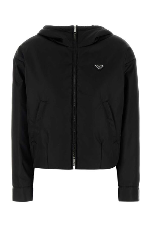 Black Re-nylon Padded Jacket